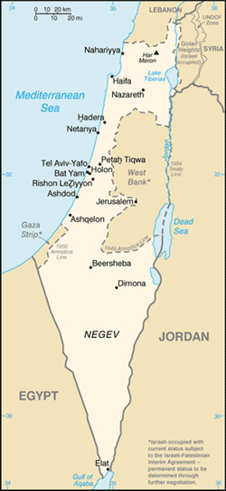 Israel Map