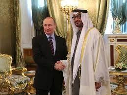 ولي عهد أبو ظبي  لبوتين من حق روسيا ضمان أمنها القومي