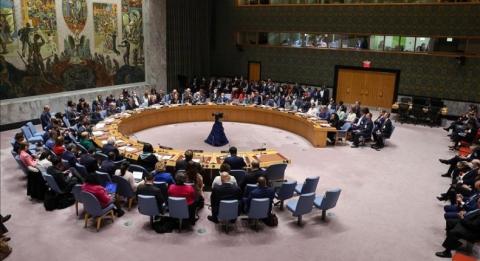 اجتماع في مجلس الأمن بشأن التطورات السياسية والإنسانية في سوريا