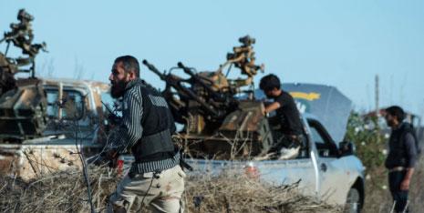 بعد المعارك الطاحنة في القلمون بدأت معركة سوريا عامة ضد الإرهابيين والمحركين لهم (الأناضول) 