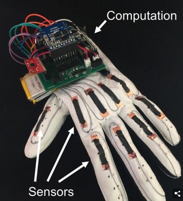 علماء أمريكيون يبتكرون قفازاً لتحويل لغة الإشارة إلى رسائل نصية