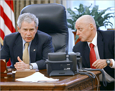 بوش أقر ما ورد بتقرير المخابرات الأميركية بخصوص الملف النووي الإيراني.