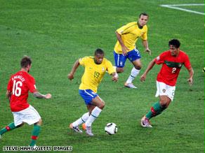 مباراة البرازيل والبرتغال حفلت بالإثارة وغابت عنها الأهداف.