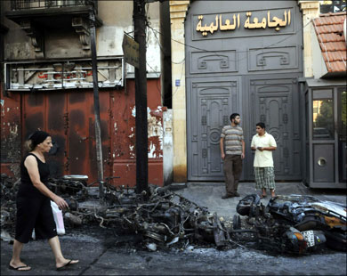 من بين القتلى الثلاثة في اشتباكات برج أبي حيدر عضو بارز بحزب الله.